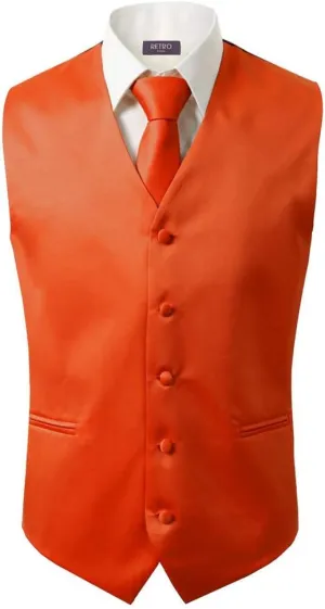 3 Pcs Vest   Tie   Hankie Men's Fashion Formal Dress Suit Slim Tuxedo Waistcoat Coat
