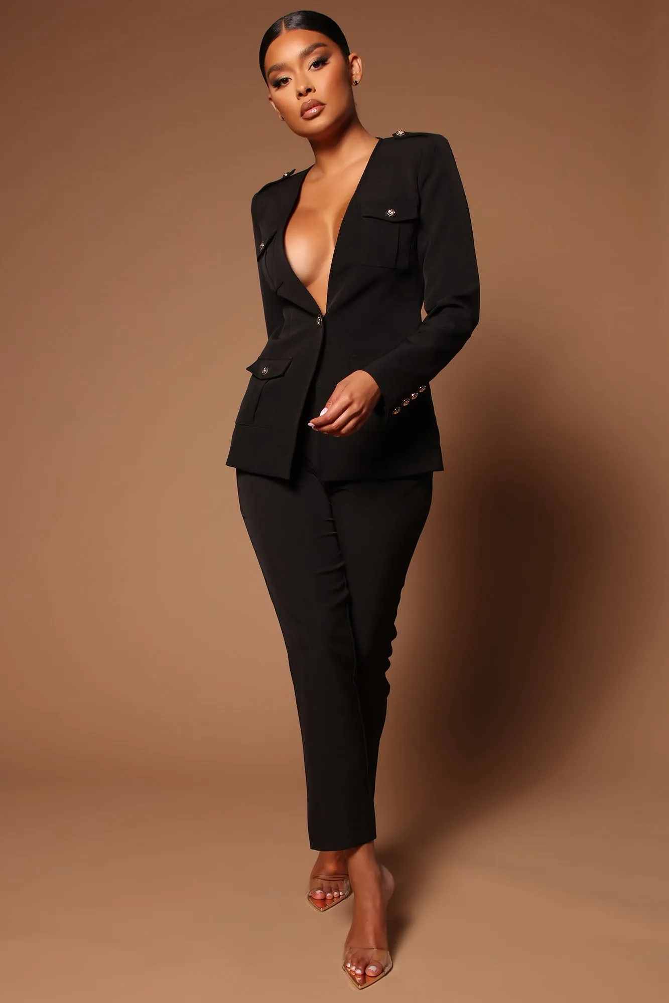 Abrianna Blazer - Black