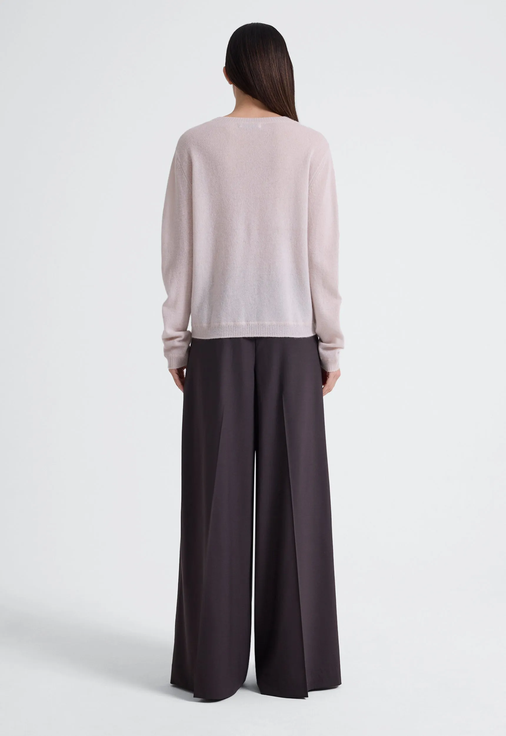 Bard Cashmere Sweater - Salt