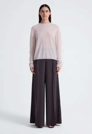 Bard Cashmere Sweater - Salt