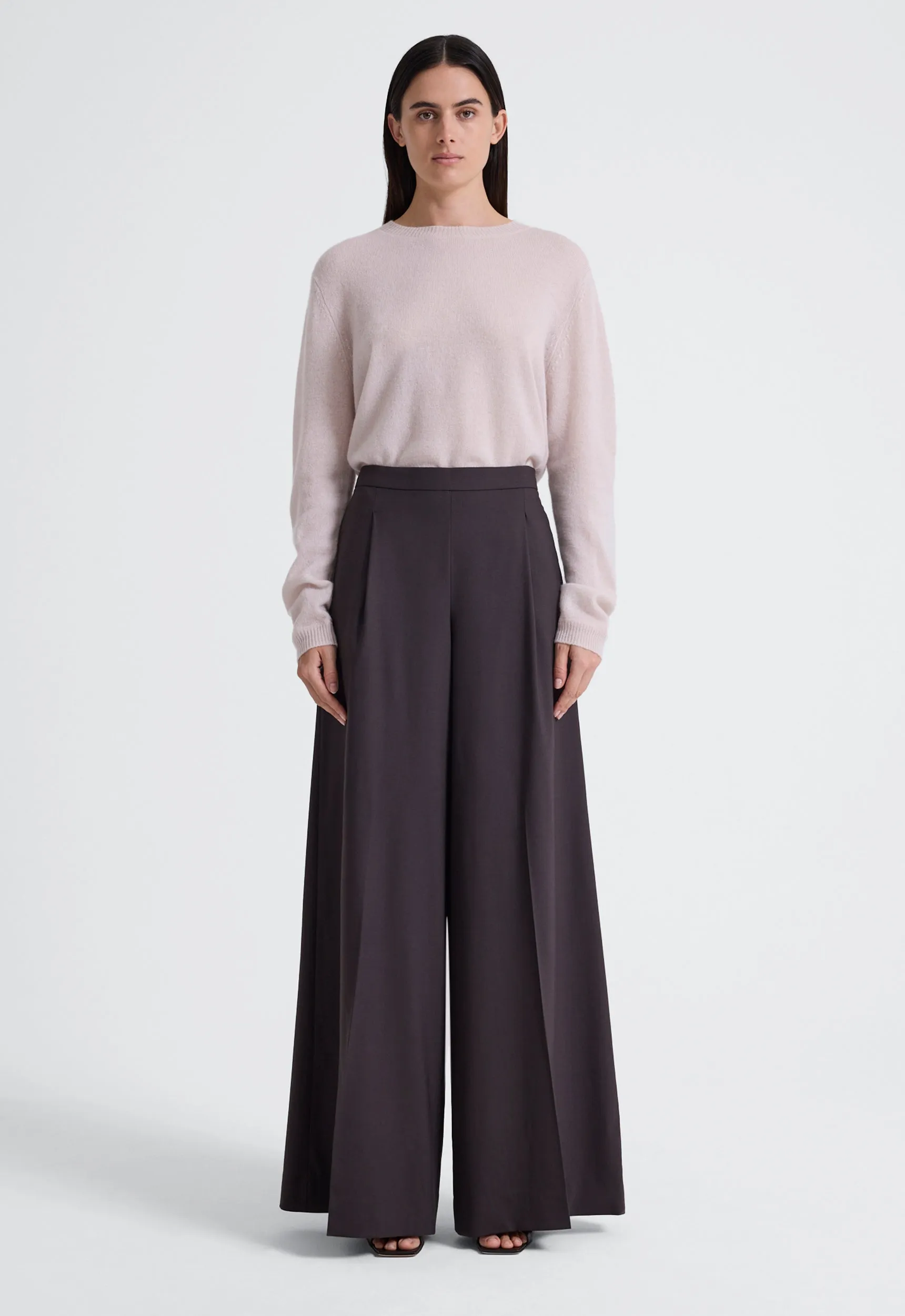 Bard Cashmere Sweater - Salt