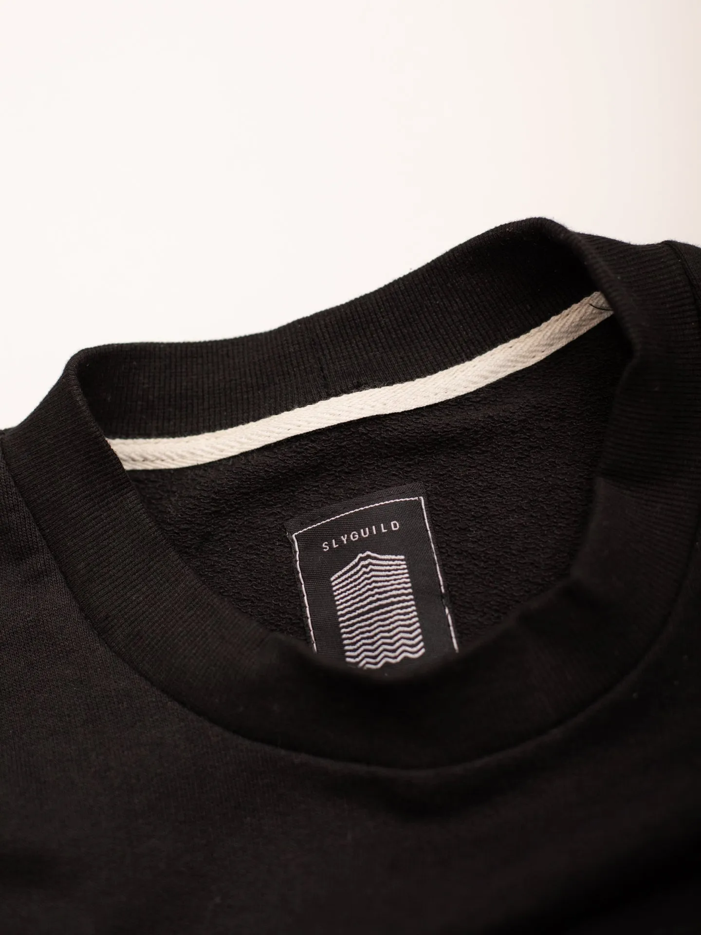 Black Signature Crew Neck