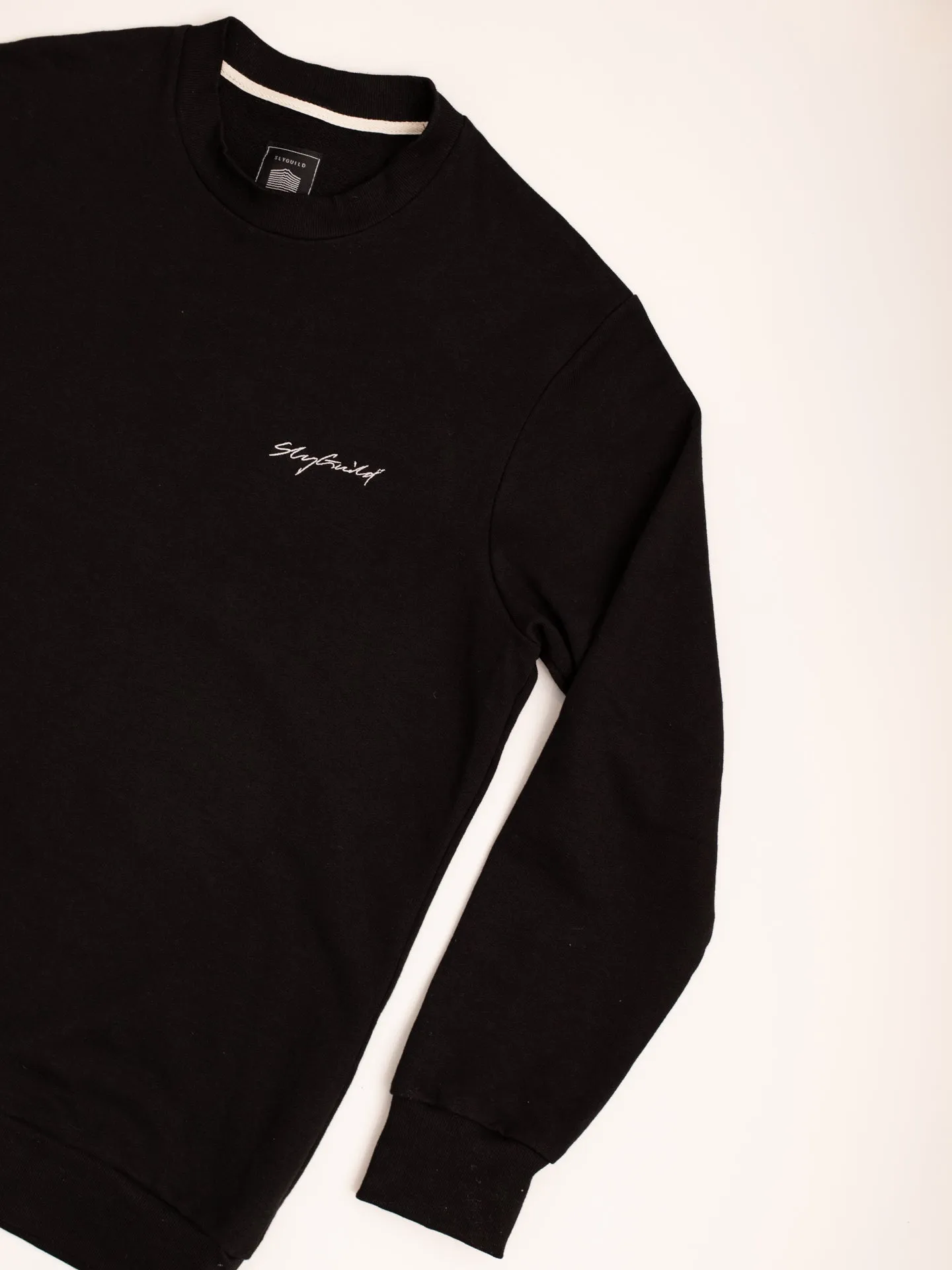 Black Signature Crew Neck