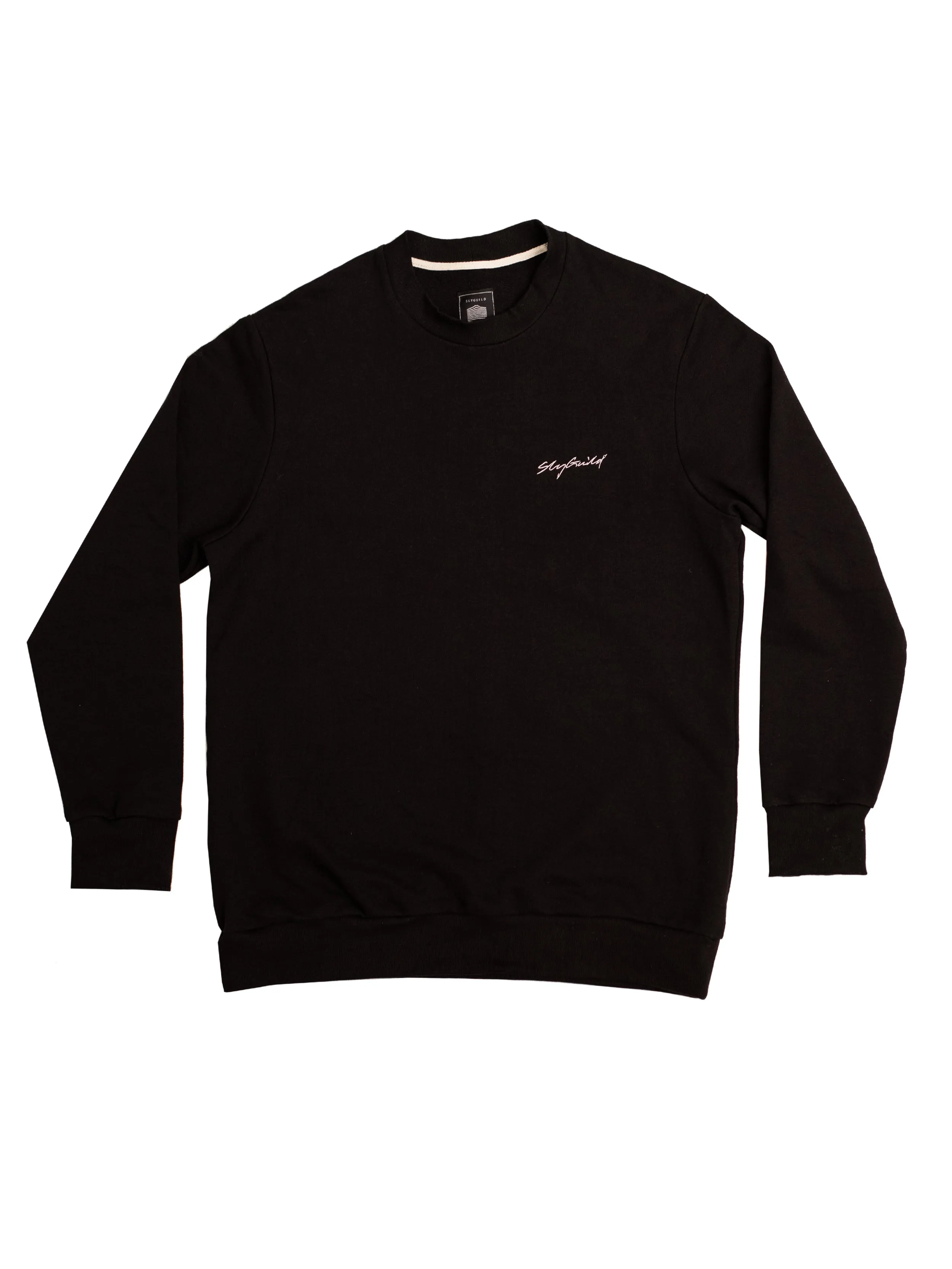 Black Signature Crew Neck