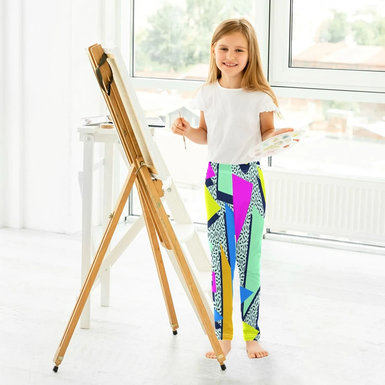 Boccsty Baby Girls Toddler Leggings Kids Yoga Pants Dance Active Tights 4T-10t