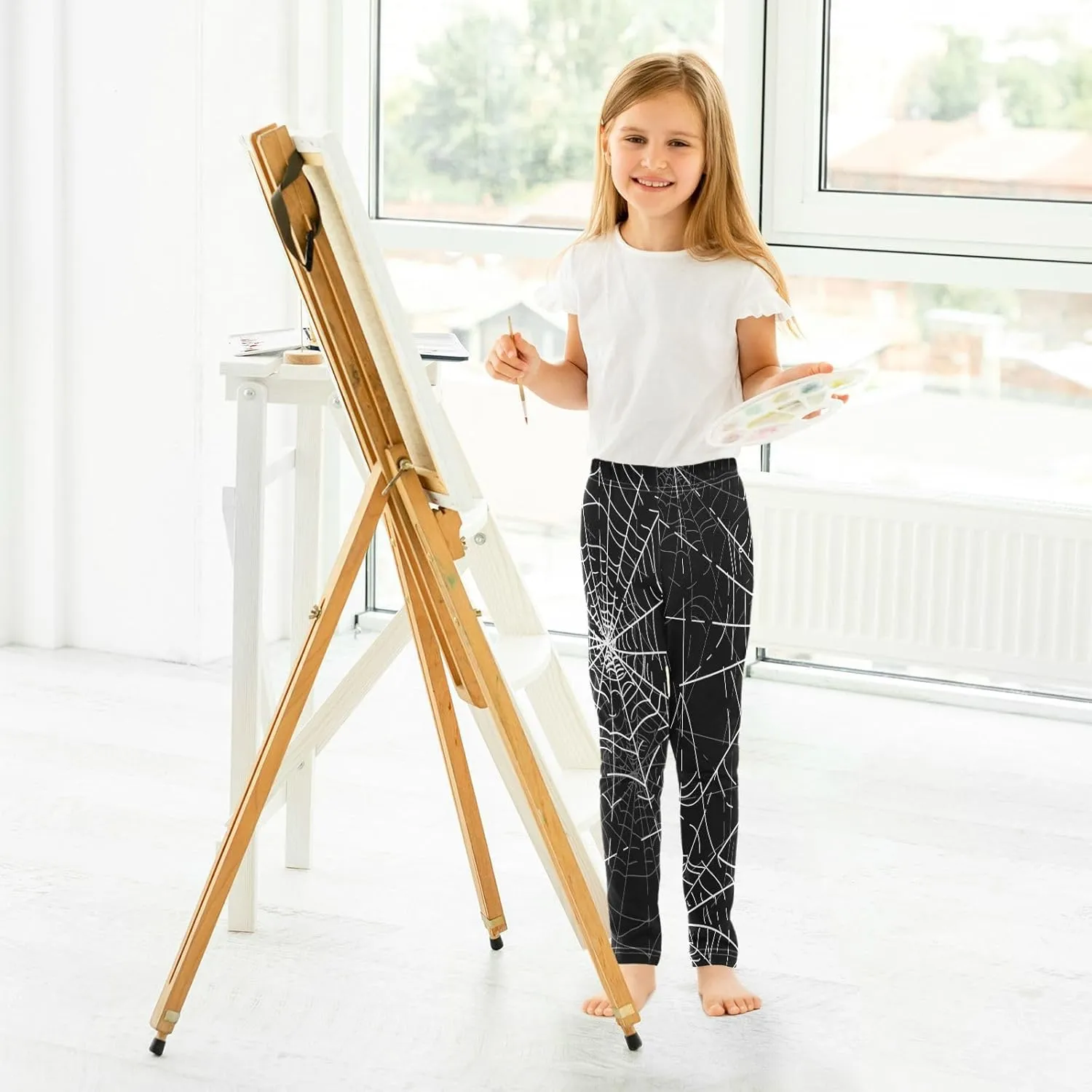 Boccsty Baby Girls Toddler Leggings Kids Yoga Pants Dance Active Tights 4T-10t