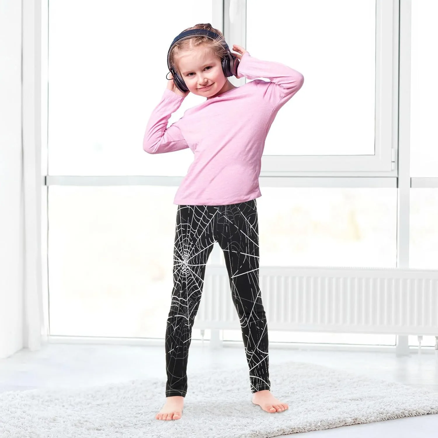Boccsty Baby Girls Toddler Leggings Kids Yoga Pants Dance Active Tights 4T-10t