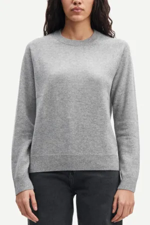 Boston O Neck 6304 Grey Melange