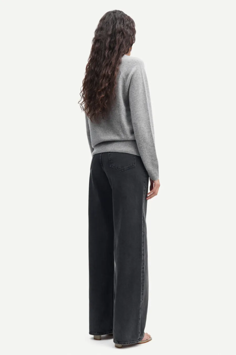 Boston O Neck 6304 Grey Melange