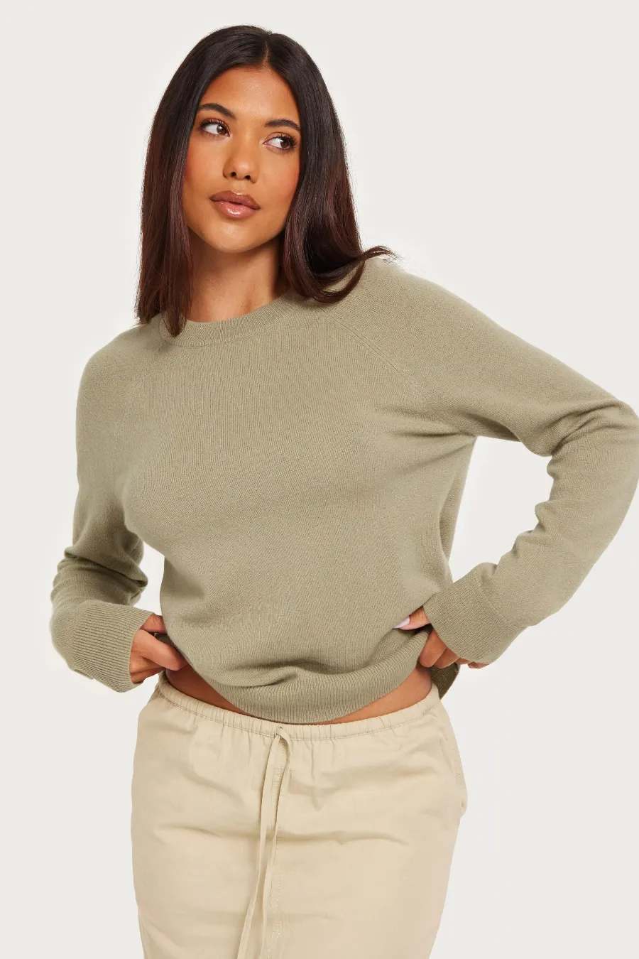 Boston O Neck 6304 Silver Sage