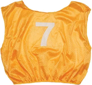 Champion Sports unisex-adult Mesh Practice Scrimmage Vest Regular and Numbered (Youth and Adult) - Pack of 12