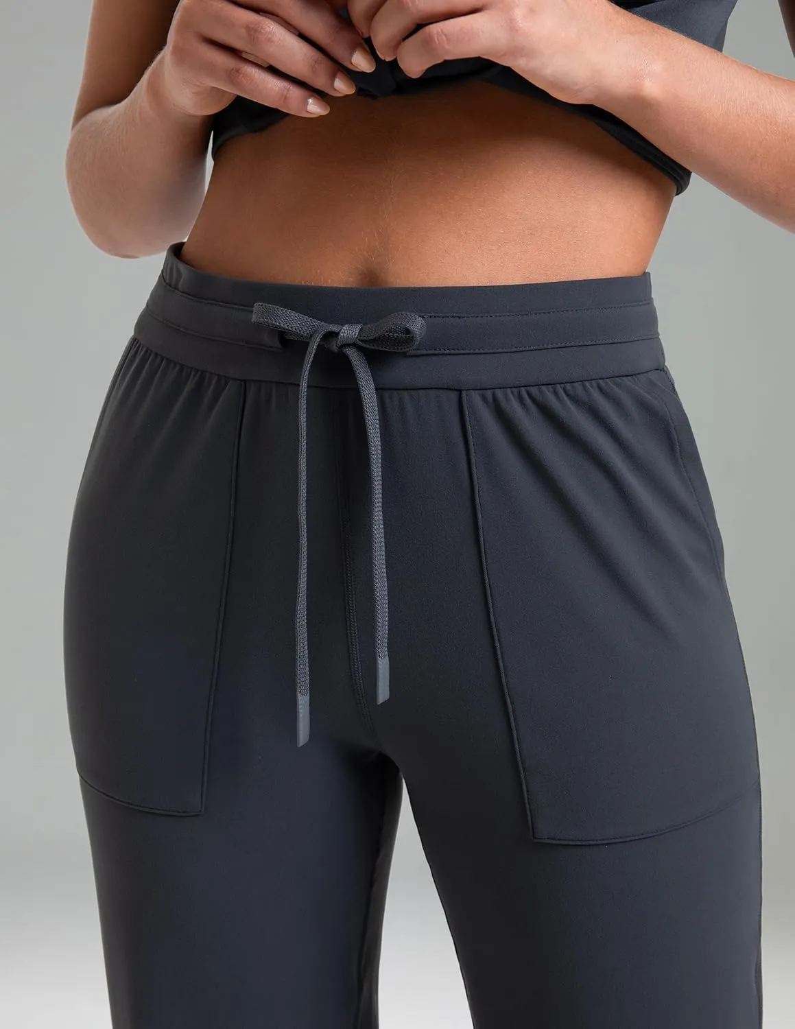 Colorfulkoala Dreamlux Wide Leg Sweatpants Women Lounge Flared Jogger Pants Baggy Sweatpants with Pockets