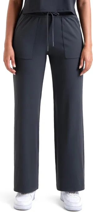 Colorfulkoala Dreamlux Wide Leg Sweatpants Women Lounge Flared Jogger Pants Baggy Sweatpants with Pockets