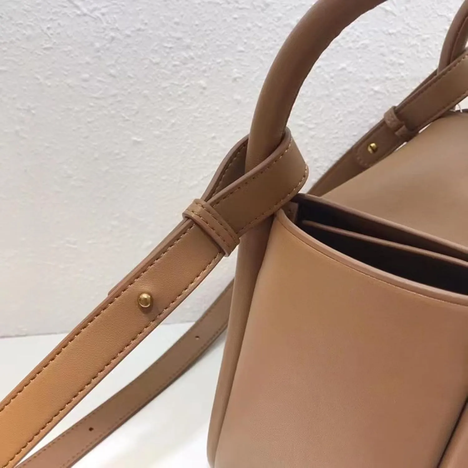 Genuine Leather Tote Bag for Women Hobo Handbags and Purse Top-handle Bag Shoulder Bag Underarm Bag (C)