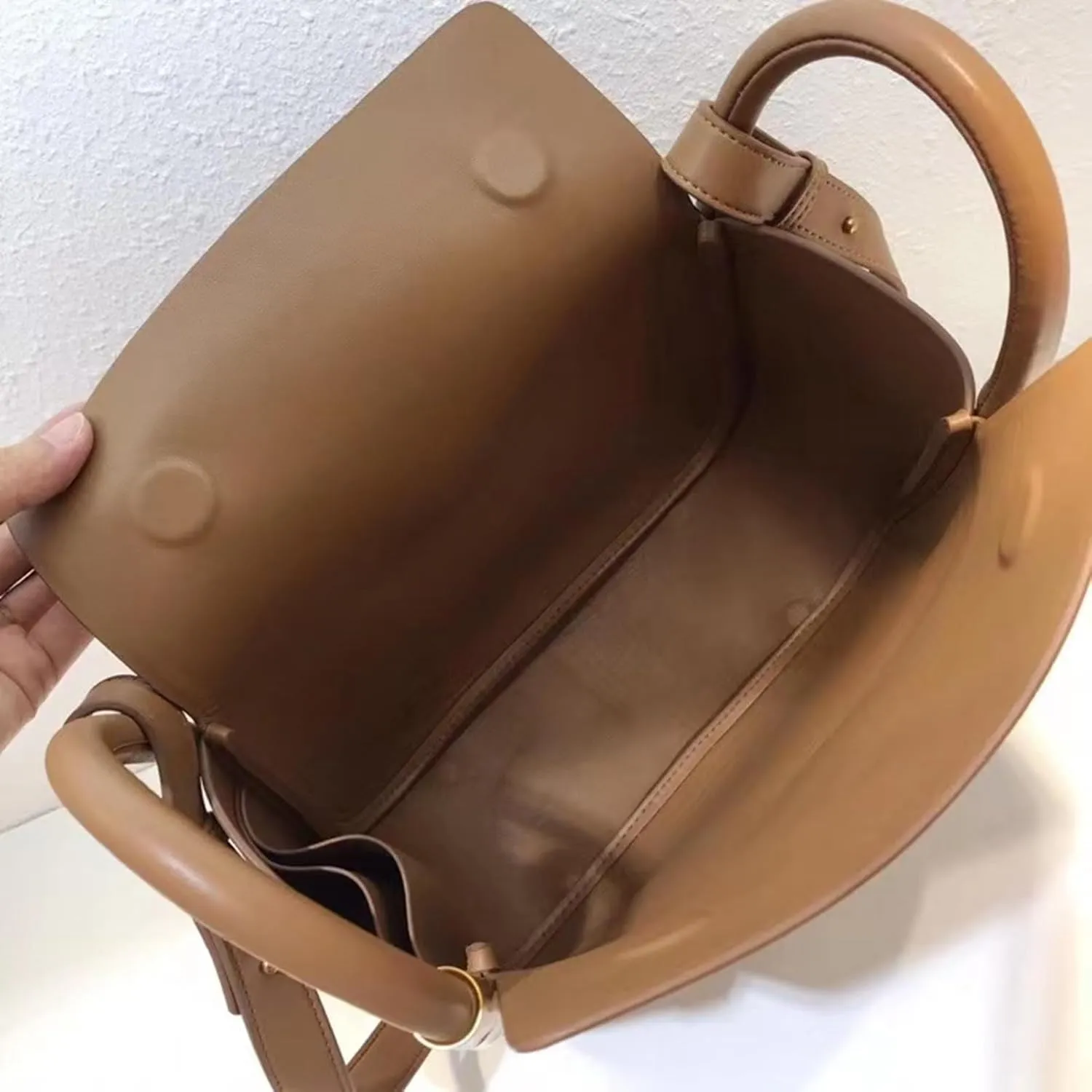 Genuine Leather Tote Bag for Women Hobo Handbags and Purse Top-handle Bag Shoulder Bag Underarm Bag (C)