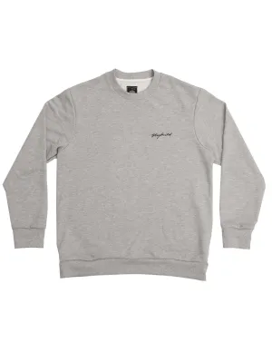 Grey Signature Crew Neck