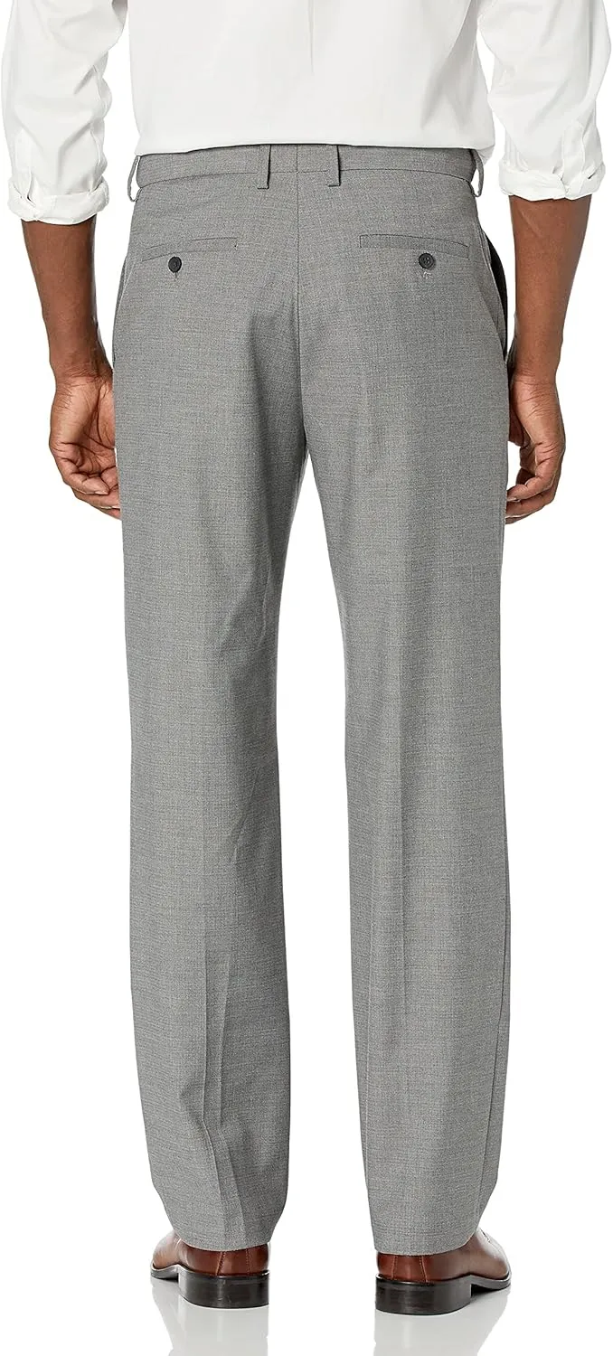 J.M. Haggar Men's Premium Classic & Straight Fit Suit Separate Pant-Reg. and Big & Tall Sizes