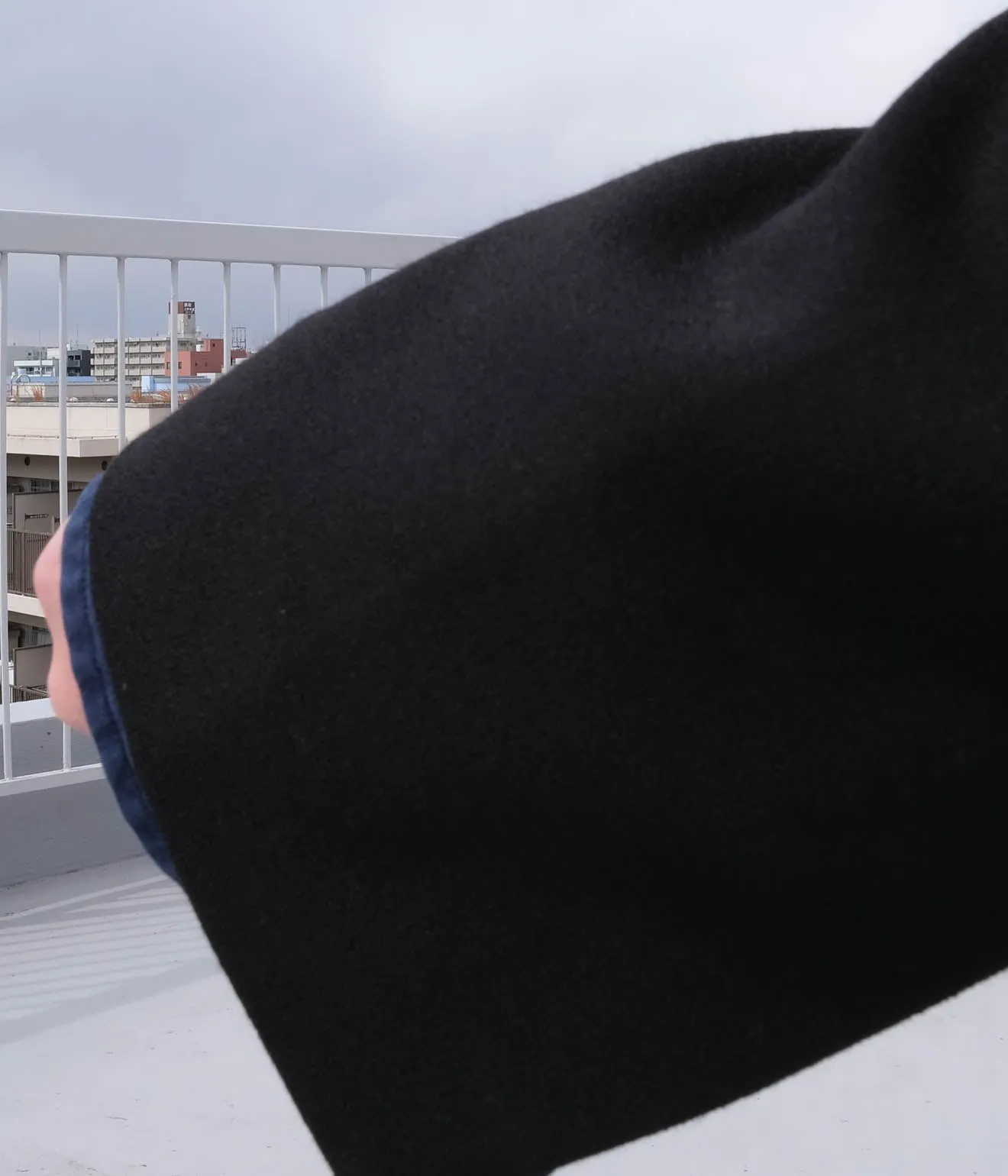 Lea Boberg "R.P.L. BLAZER" (Black Wool Crepe)