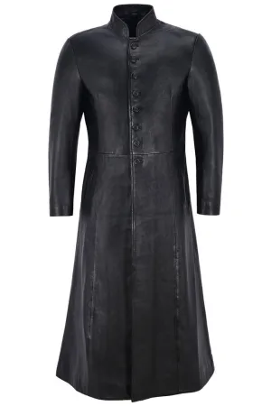 Long Length Men's Trench Coat