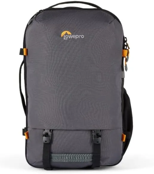 Lowepro Trekker Lite Bp 250, Camera Backpack, with Removable Camera Insert, with Accessory Strap System, Camer Bag for Mirrorless Camera, Compatible with Sony Alpha 7, Grey