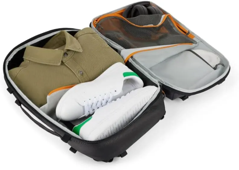 Lowepro Trekker Lite Bp 250, Camera Backpack, with Removable Camera Insert, with Accessory Strap System, Camer Bag for Mirrorless Camera, Compatible with Sony Alpha 7, Grey