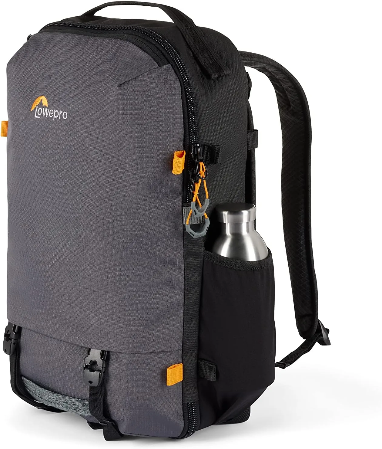 Lowepro Trekker Lite Bp 250, Camera Backpack, with Removable Camera Insert, with Accessory Strap System, Camer Bag for Mirrorless Camera, Compatible with Sony Alpha 7, Grey
