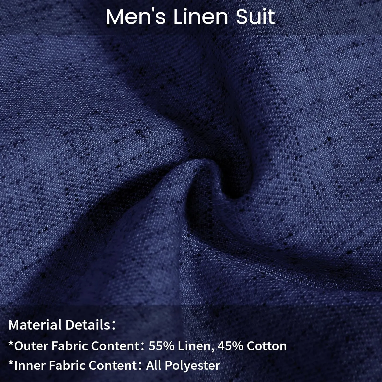 Men's Casual Linen Suit Set 2 Piece Slim Fit Wedding Suits Prom Groomsmen Suit Tuxedos Beach Suits Vest Pants