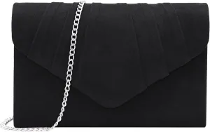 Milisente Clutch Purses For Women Formal Pleated Evening Bag Bridal Evening Clutch Bag
