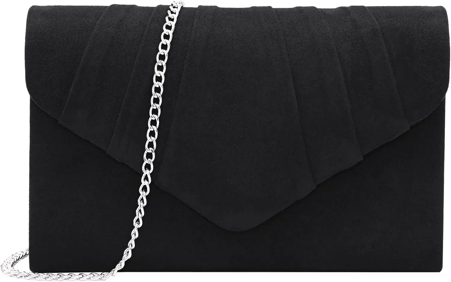 Milisente Clutch Purses For Women Formal Pleated Evening Bag Bridal Evening Clutch Bag