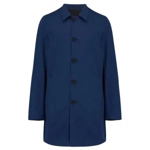 Montague Reversible Mac Jacket - Blue / Navy