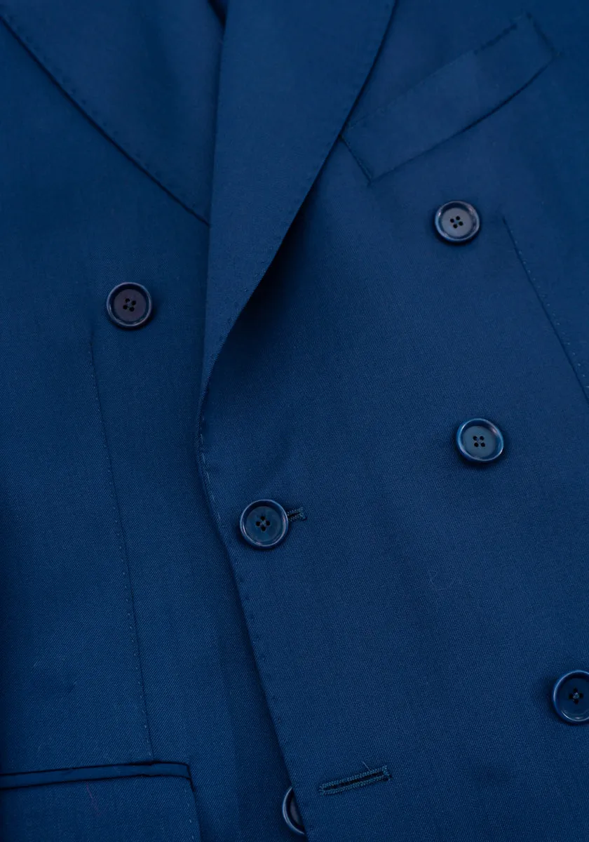 Navy Double Breasted Sport Coat