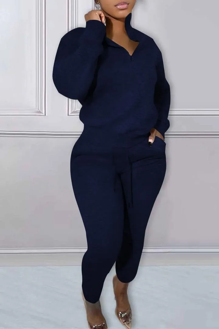 Nimsruc 2 Piece Outfits for Women Casual Pullover Sweatsuits Tracksuits Joggers Pants sets
