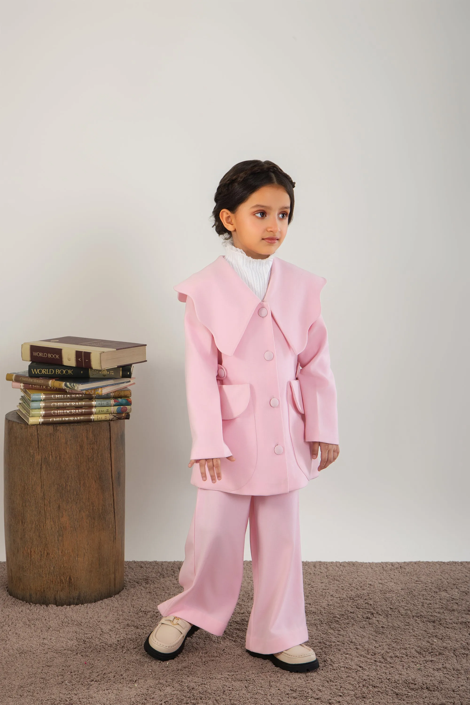 Paige Pink Blazer & Pants Set (Sale)