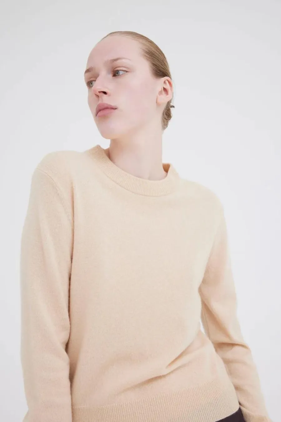 Peter Cashmere Sweater Sourdough