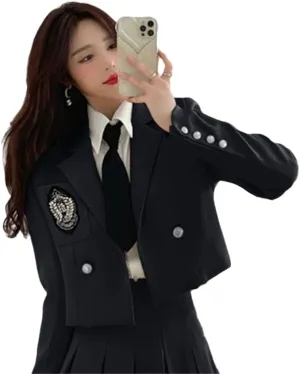 Preppy Style Skirt Set Ladies Suit   Solid Shirt With Tie   High Waist Pleated Skirt 2022 Spring New Jk Suit Female