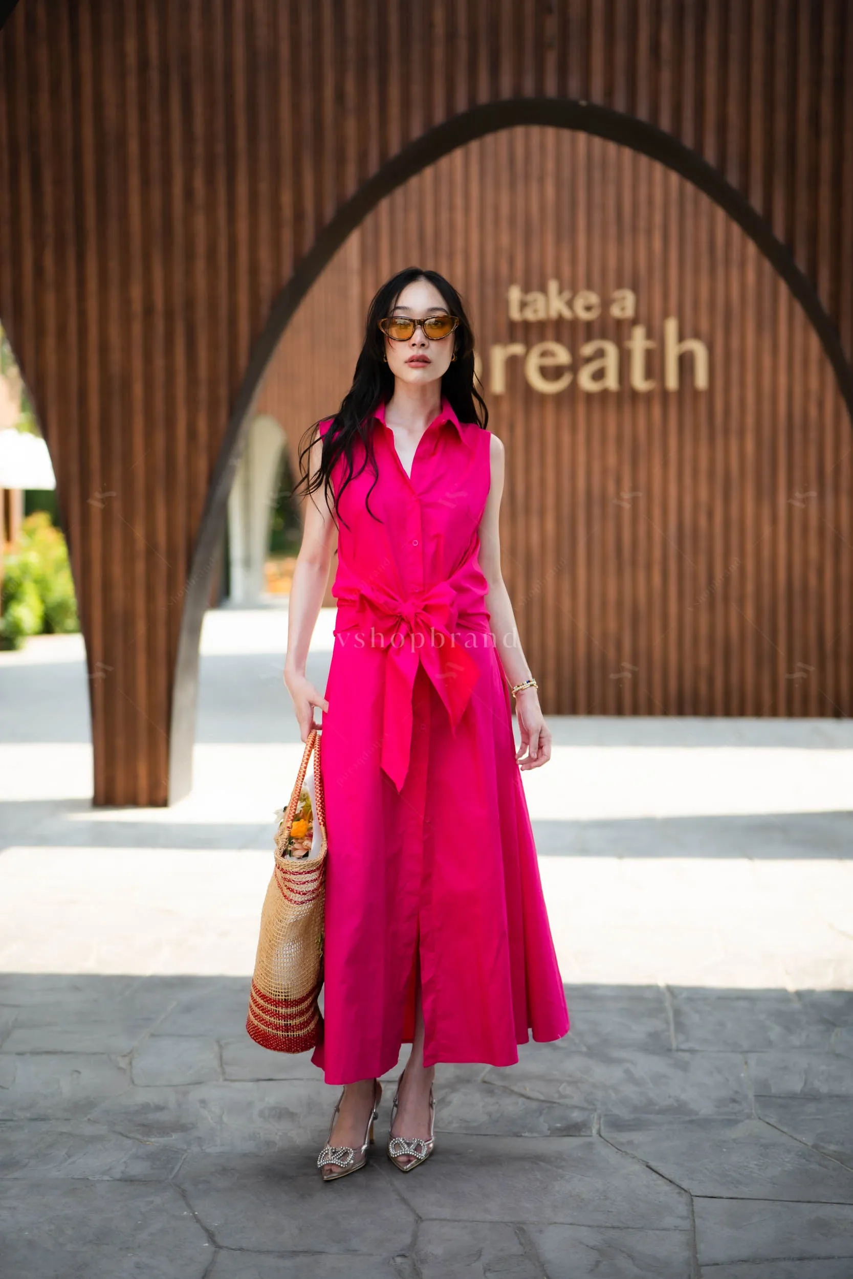 Rome Dress Pink