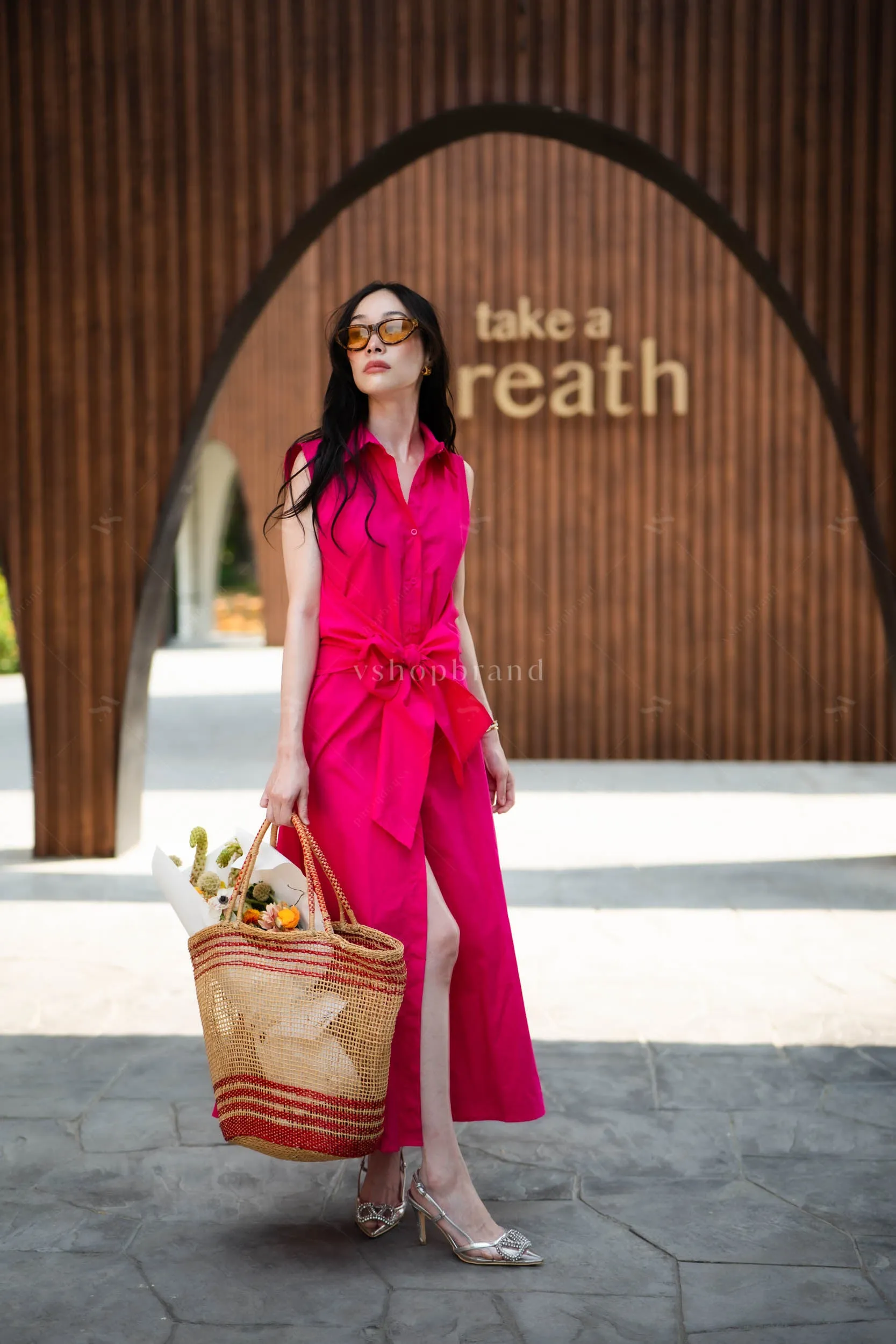 Rome Dress Pink