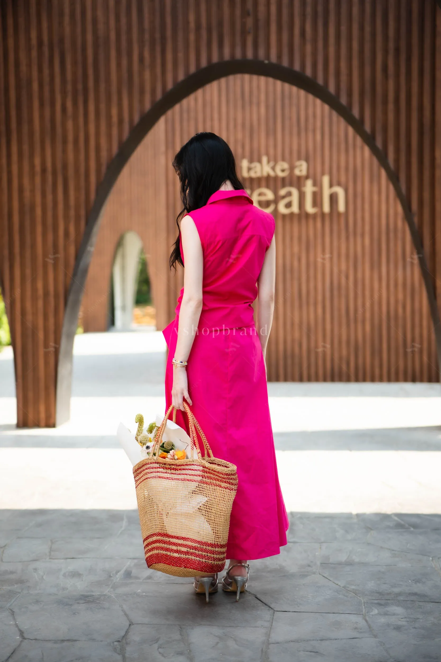Rome Dress Pink