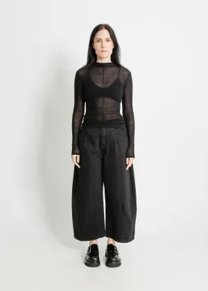 SANA KNIT / BLACK