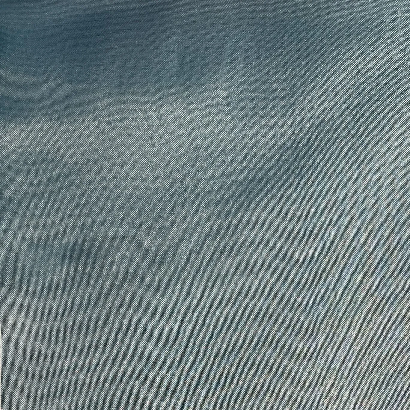 Sky Blue Solid Plain Tissue Fabric 18760