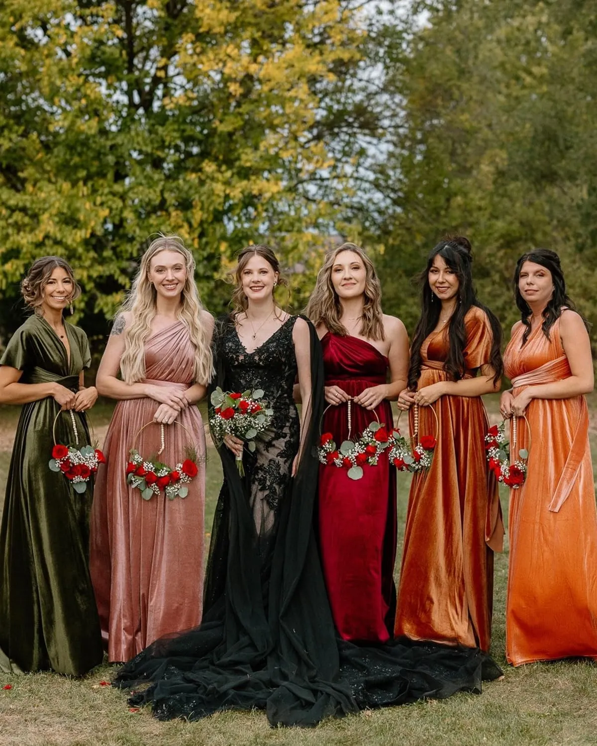 Velvet Infinity Bridesmaid Dress with Bandeau Convertible Formal Dresses Long Multi-Way Evening Gowns