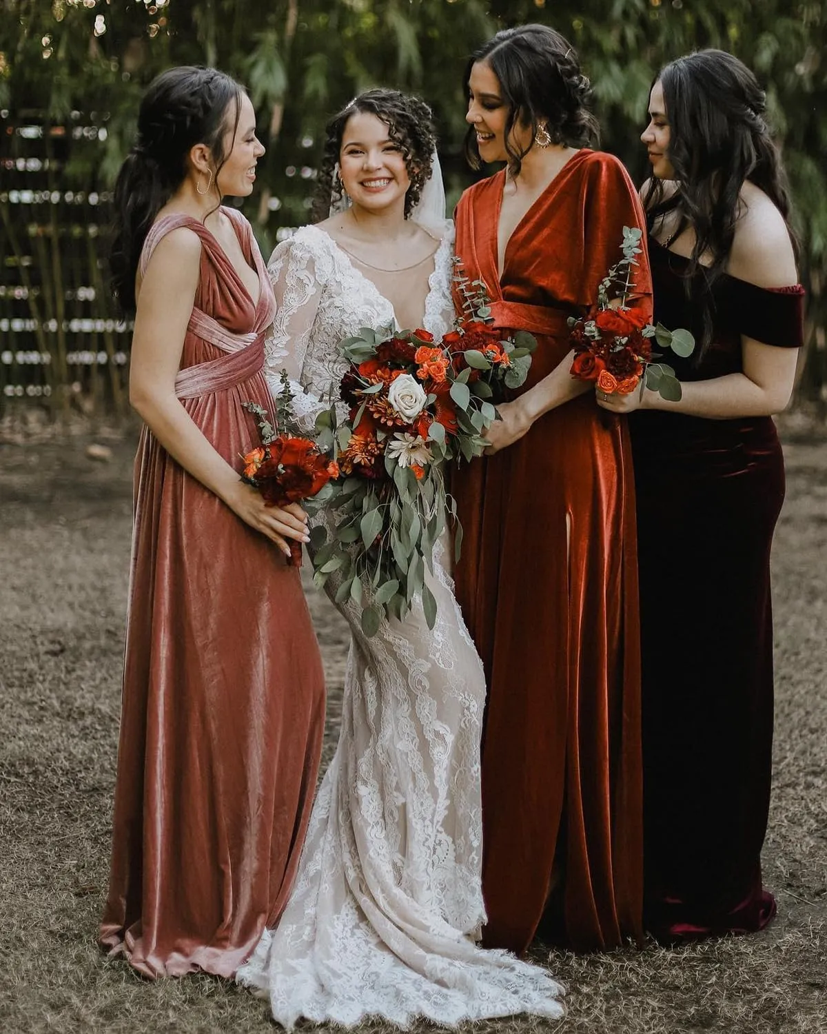 Velvet Infinity Bridesmaid Dress with Bandeau Convertible Formal Dresses Long Multi-Way Evening Gowns