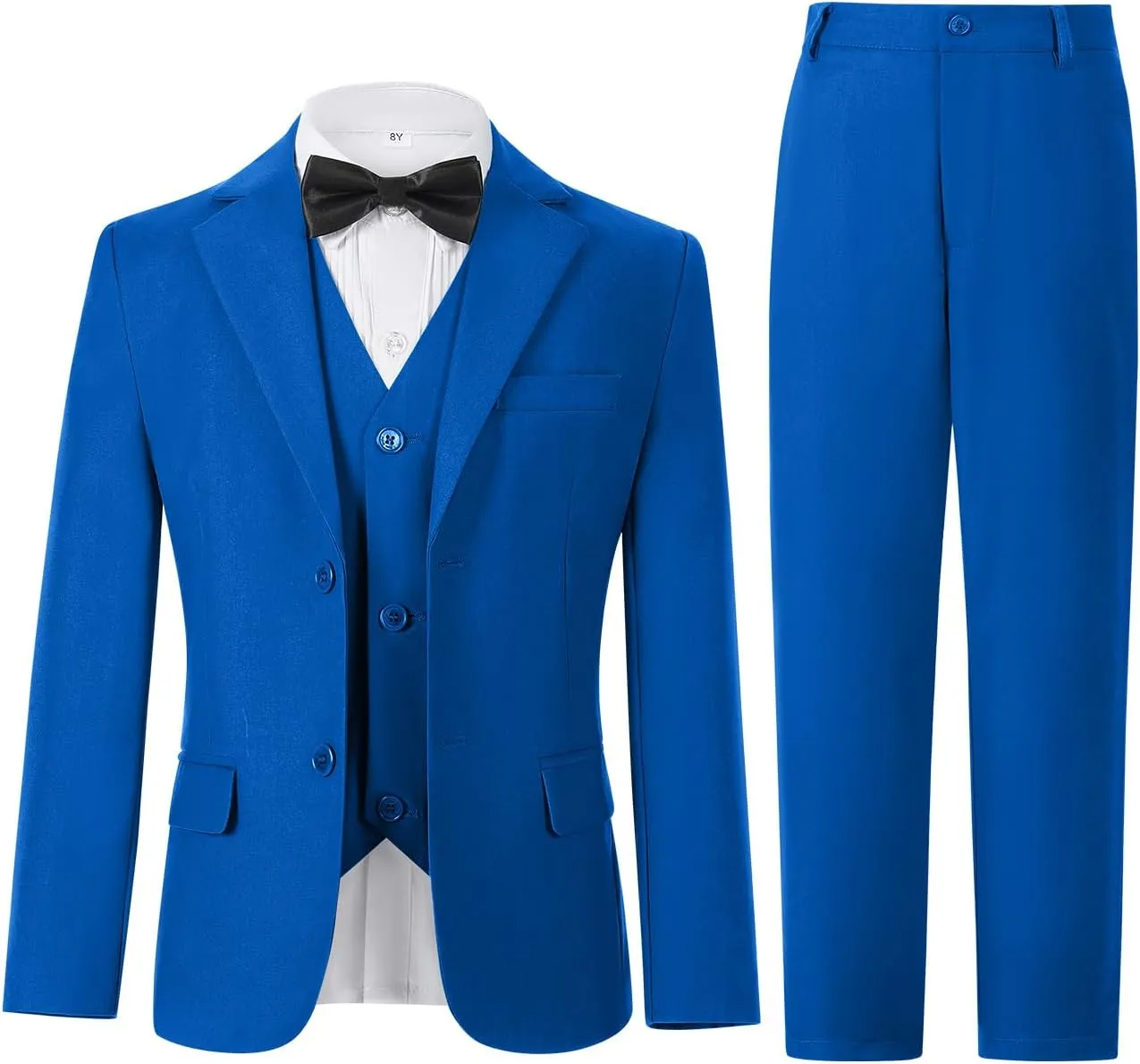 Yanlu Toddler Suits for Boys Formal Suit Ring Bearer Outfit Kids Dress Clothes for Wedding