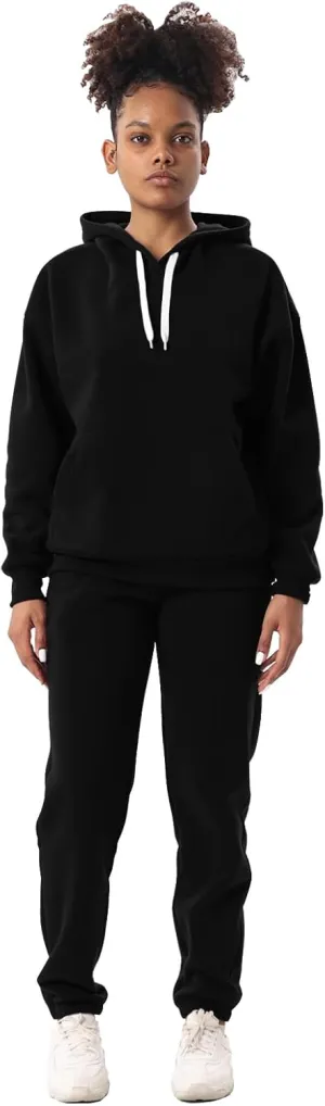 Yasumond Women's Two Piece Outfits Sweatsuit Set Jogging Track Suits Zipper Hoodies & Sweatpants