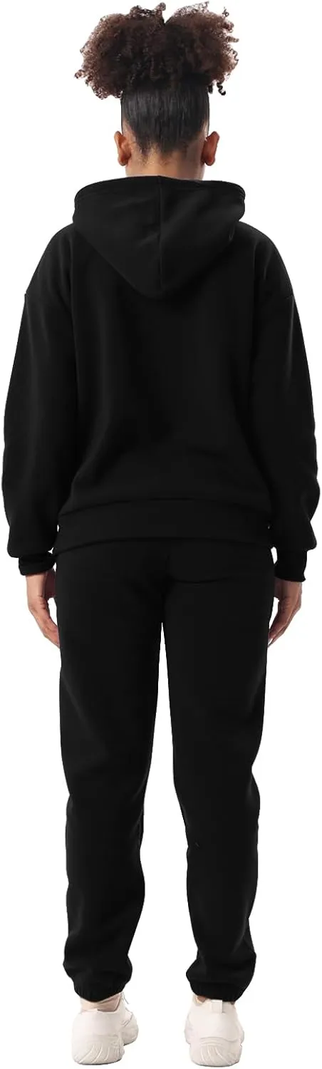 Yasumond Women's Two Piece Outfits Sweatsuit Set Jogging Track Suits Zipper Hoodies & Sweatpants