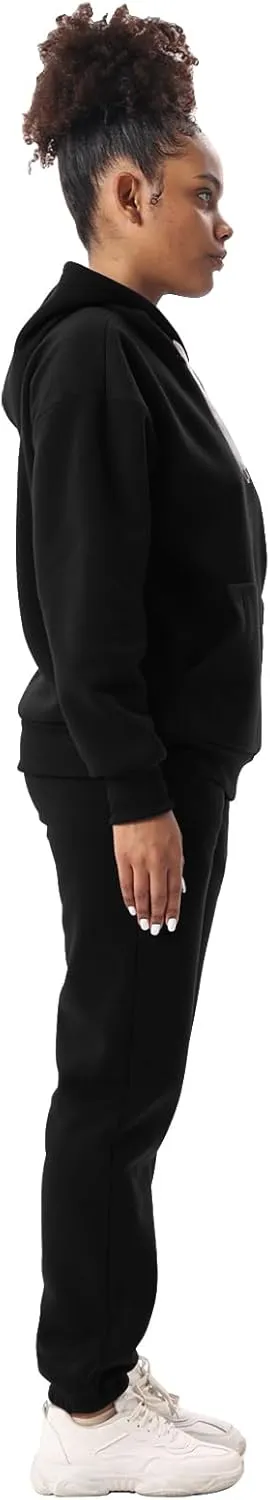 Yasumond Women's Two Piece Outfits Sweatsuit Set Jogging Track Suits Zipper Hoodies & Sweatpants