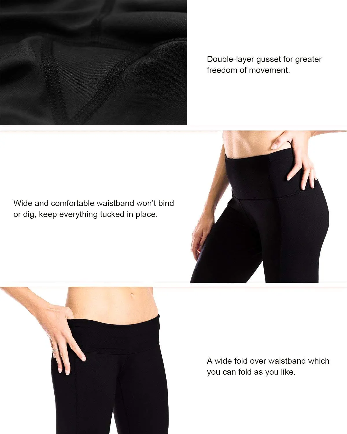 Yogipace Petite Women's 23"/25" High Waisted Yoga Leggings Ankle Length Acitve Pants